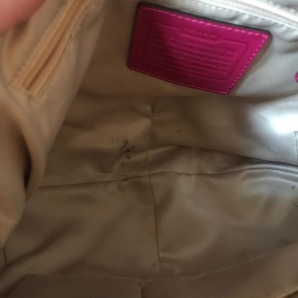 Coach Signature Shoulder Bag Purse - Picture 7 of 8